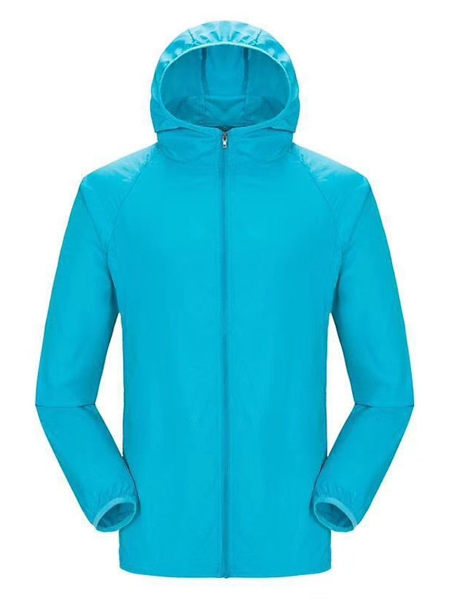 Outdoor UV Protection Hooded Jacket with Quick-Dry Technology