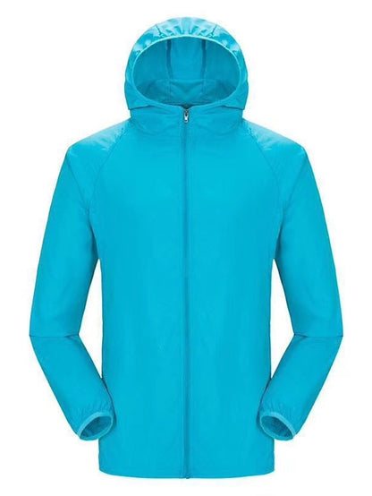 Outdoor UV Protection Hooded Jacket with Quick-Dry Technology