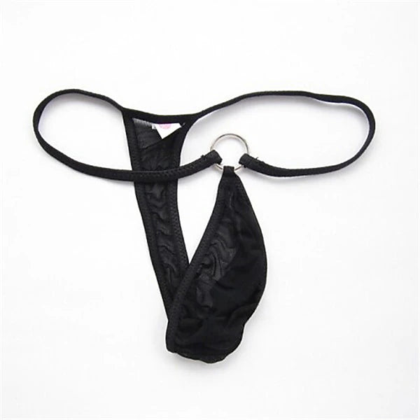 3-Pack Men's Cotton G-String Thong Underwear Set