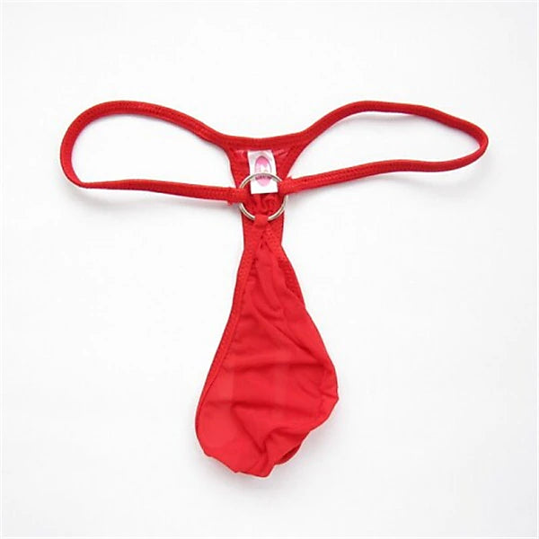 3-Pack Men's Cotton G-String Thong Underwear Set