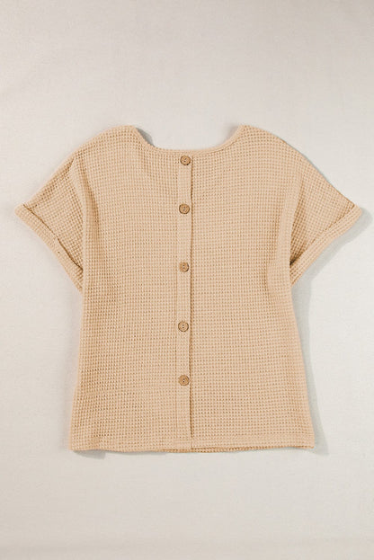 Women's V Neck Dolman Sweater, Short Sleeve Tunic Pullover Top, Lightweight Knit Sweater Blouse