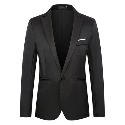 Print-Focused Men's Blazer for Cocktail and Wedding Events