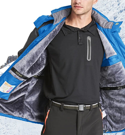 Ultimate Men's Winter Adventure Hoodie Jacket - Stay Cozy & Stylish in Chilly Temperatures
