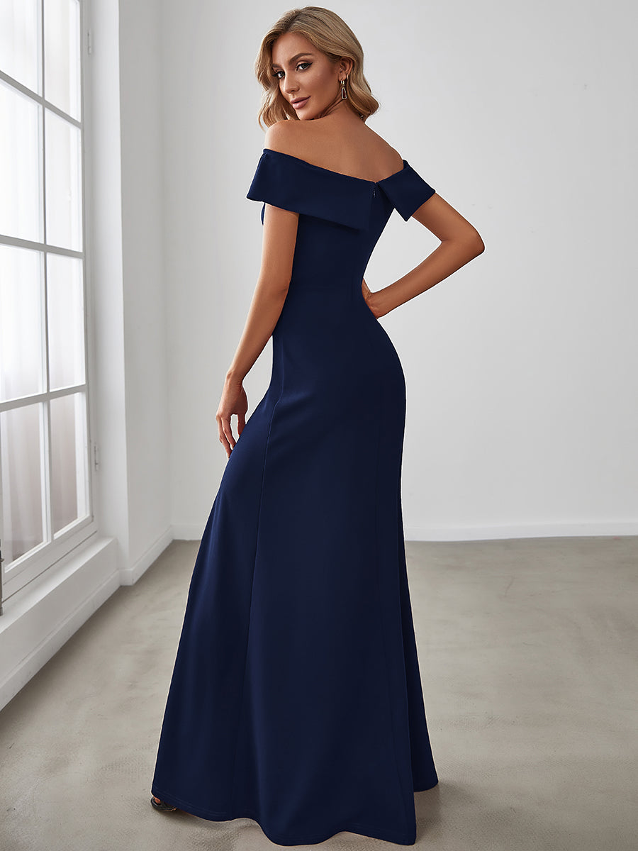 Bewitching Off Shoulders Floor Length Pencil Wholesale Evening Dresses
