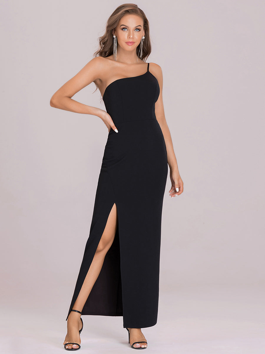 Asymmetric Shoulder Wholesale Evening Dress for Women