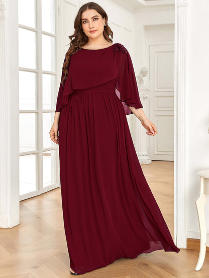 Wholesale Mother of the Bride Dresses With Round Neck A Line