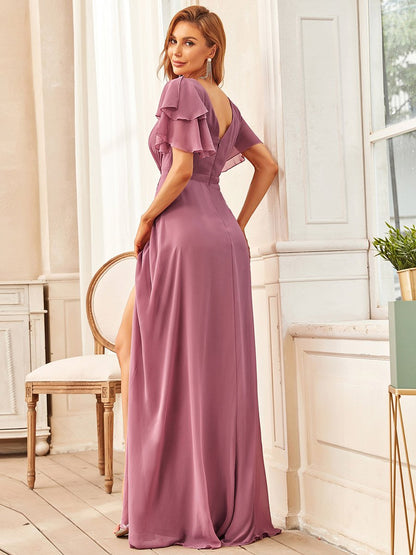 Boat Neck Straight Wholesale Mother of Bridesmaid Dresses