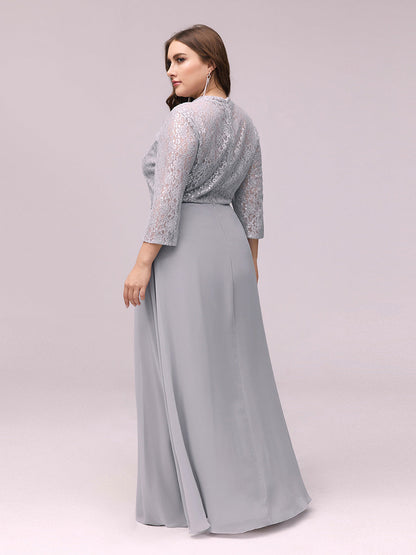 Wholesale Chiffon Mother Of Bridesmaid Dresses With Long Sleeves