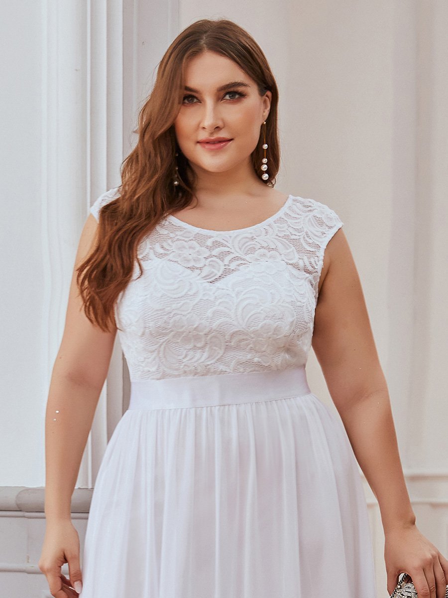 Wholesale Plus Size Fahion Bridesmaid Dresses with Lace