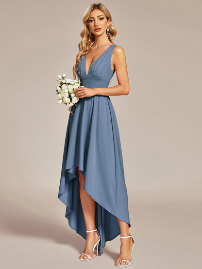 High Low Sleeveless Wholesale Bridesmaid Dresses