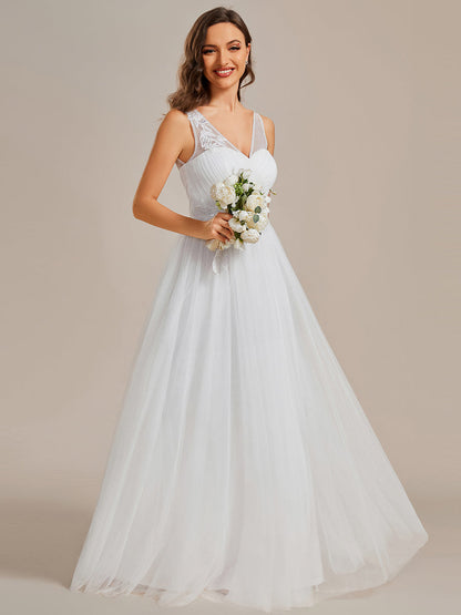 Graceful Mesh Overlay Wholesale Bridesmaid Dresses