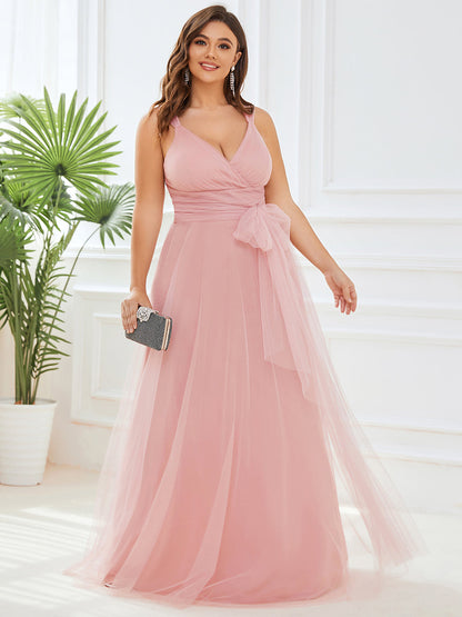 Plus Size Wholesale Tulle Bridesmaid Dresses for Women