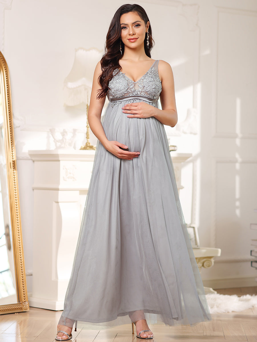 Sultry Sleeveless Long Wholesale Maxi Dress for Pregnant Women