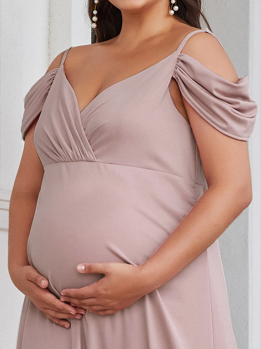 Sweetheart Neckline Plus Size A Line Wholesale Maternity Dresses