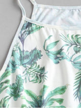 Leaves Print Lounge Two Piece Set - INS | Online Fashion Free Shipping Clothing, Dresses, Tops, Shoes