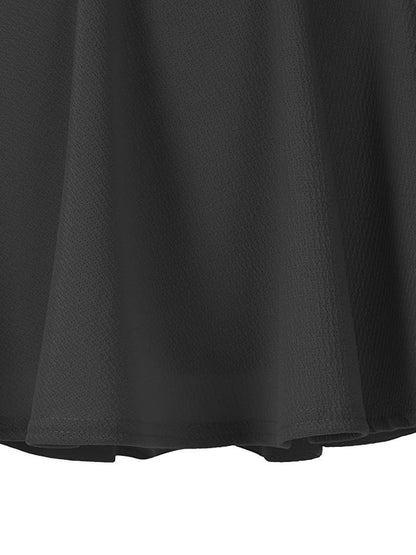 Women's Basic Versatile Stretchy Flared Casual Mini Skater Skirt - Skirts - INS | Online Fashion Free Shipping Clothing, Dresses, Tops, Shoes - 15/03/2021 - 2XL - Autumn
